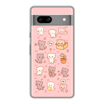 Силиконовый чехол на Google Pixel 7A с принтом Hello Kitty Хелоу Кити Силиконовый чехол на Google Pixel 7A с принтом Hello Kitty Хелоу Кити