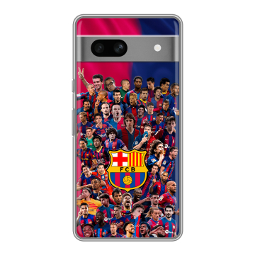 Силиконовый чехол на Google Pixel 7A с принтом Барселона Barcelona Силиконовый чехол на Google Pixel 7A с принтом Барселона Barcelona