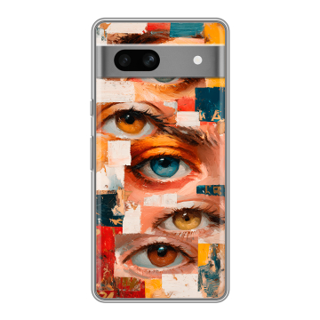 Силиконовый чехол на Google Pixel 7A с принтом Модный принт Силиконовый чехол на Google Pixel 7A с принтом Модный принт