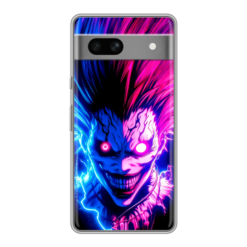 Силиконовый чехол на Google Pixel 7A с принтом Death note Тетрадь смерти Силиконовый чехол на Google Pixel 7A с принтом Death note Тетрадь смерти