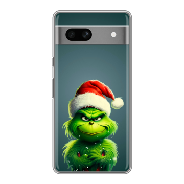 Силиконовый чехол на Google Pixel 7A с принтом Новый год Силиконовый чехол на Google Pixel 7A с принтом Новый год