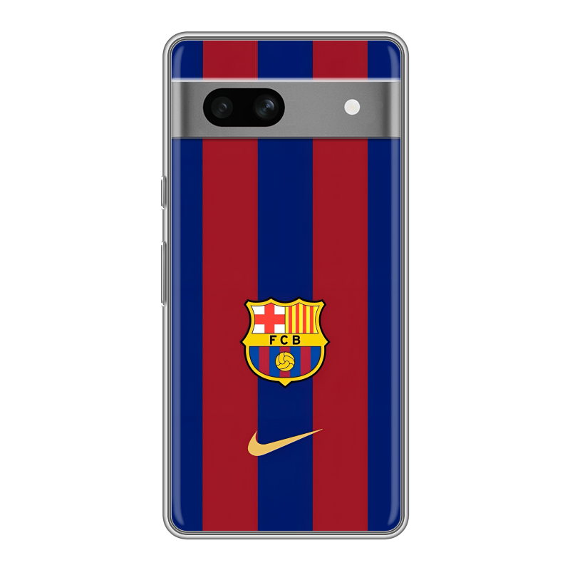 Силиконовый чехол на Google Pixel 7A с принтом Барселона Barcelona Силиконовый чехол на Google Pixel 7A с принтом Барселона Barcelona