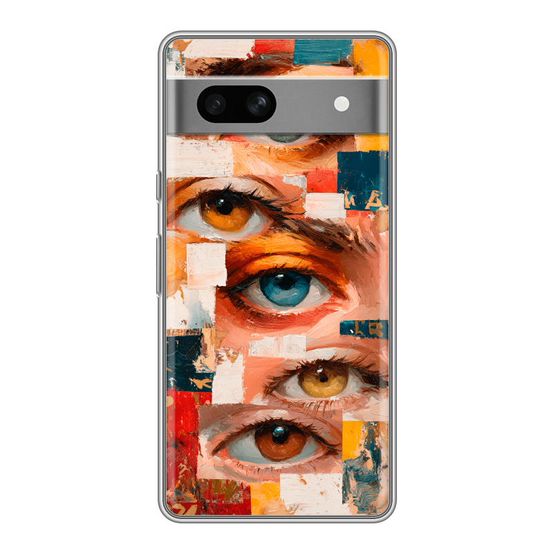 Силиконовый чехол на Google Pixel 7A с принтом Модный принт Силиконовый чехол на Google Pixel 7A с принтом Модный принт