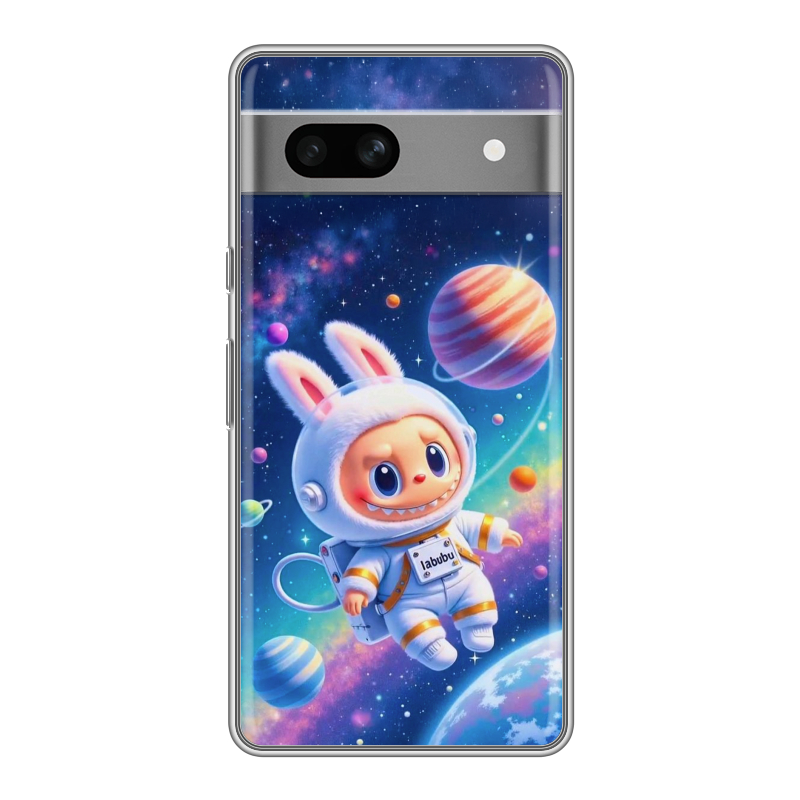 Силиконовый чехол на Google Pixel 7A с принтом Labubu Лабубу Силиконовый чехол на Google Pixel 7A с принтом Labubu Лабубу