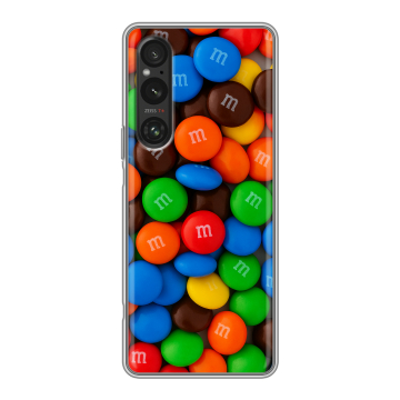 Силиконовый чехол на Sony Xperia 1 V с принтом Конфеты Силиконовый чехол на Sony Xperia 1 V с принтом Конфеты