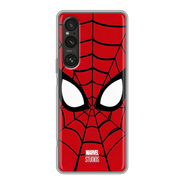 Силиконовый чехол на Sony Xperia 1 V с принтом человек паук spiderman