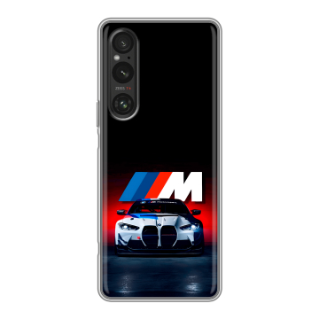 Силиконовый чехол на Sony Xperia 1 V с принтом БМВ BMW