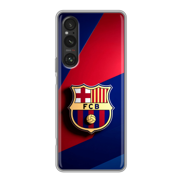 Силиконовый чехол на Sony Xperia 1 V с принтом Барселона Barcelona Силиконовый чехол на Sony Xperia 1 V с принтом Барселона Barcelona