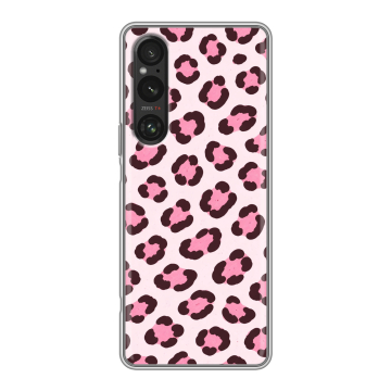 Силиконовый чехол на Sony Xperia 1 V с принтом для девочек
