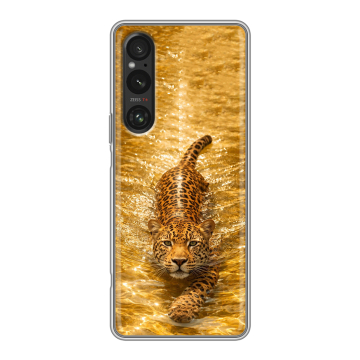 Силиконовый чехол на Sony Xperia 1 V с принтом женский Силиконовый чехол на Sony Xperia 1 V с принтом женский