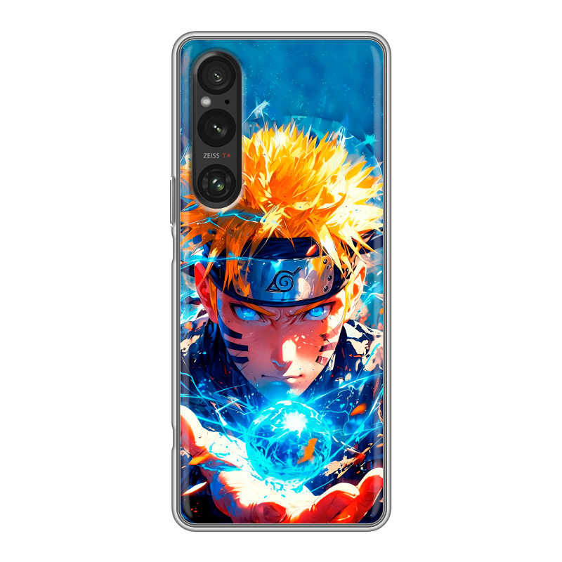 Силиконовый чехол на Sony Xperia 1 V с принтом Аниме Наруто Naruto Силиконовый чехол на Sony Xperia 1 V с принтом Аниме Наруто Naruto