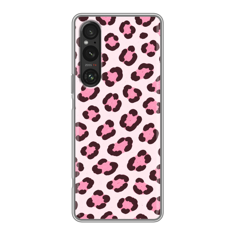 Силиконовый чехол на Sony Xperia 1 V с принтом для девочек Силиконовый чехол на Sony Xperia 1 V с принтом для девочек