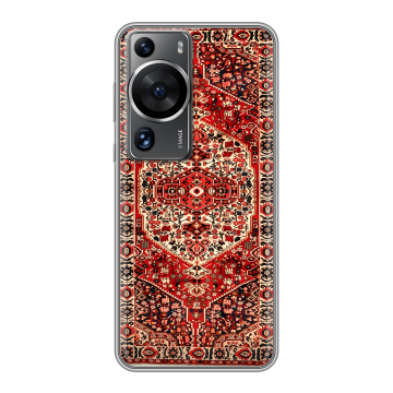 Силиконовый чехол на Huawei P60 с принтом Ковер