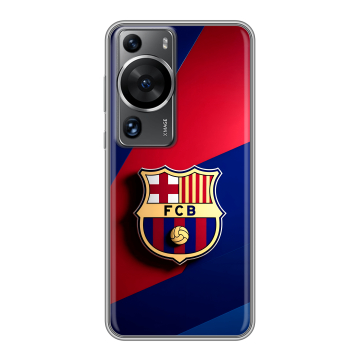 Силиконовый чехол на Huawei P60 с принтом Барселона Barcelona