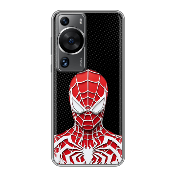 Силиконовый чехол на Huawei P60 с принтом человек паук spiderman