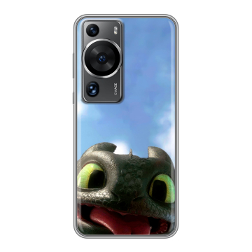 Силиконовый чехол на Huawei P60 с принтом Как приручить дракона
