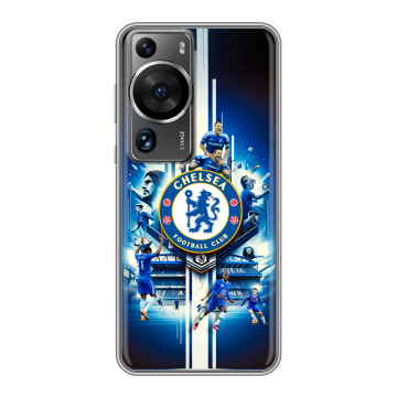 Силиконовый чехол на Huawei P60 с принтом Chelsea Челси Силиконовый чехол на Huawei P60 с принтом Chelsea Челси