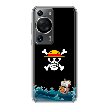 Силиконовый чехол на Huawei P60 с принтом One Piece Ван Пис