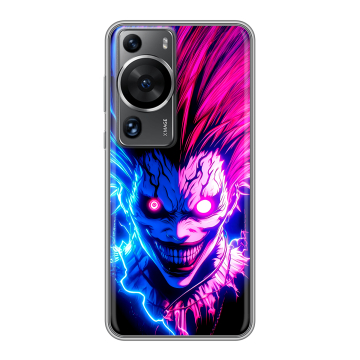 Силиконовый чехол на Huawei P60 с принтом Death note Тетрадь смерти Силиконовый чехол на Huawei P60 с принтом Death note Тетрадь смерти