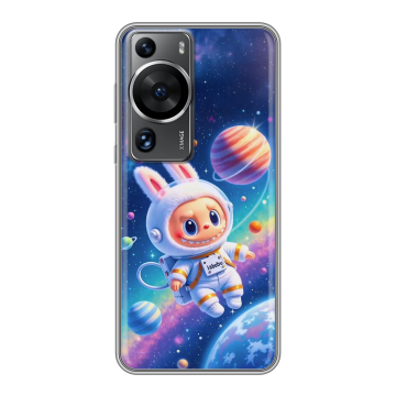 Силиконовый чехол на Huawei P60 с принтом Labubu Лабубу Силиконовый чехол на Huawei P60 с принтом Labubu Лабубу