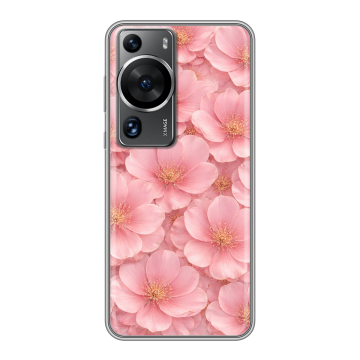 Силиконовый чехол на Huawei P60 с принтом женский Силиконовый чехол на Huawei P60 с принтом женский