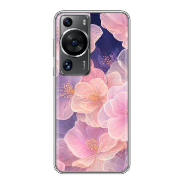 Силиконовый чехол на Huawei P60 с принтом женский Силиконовый чехол на Huawei P60 с принтом женский