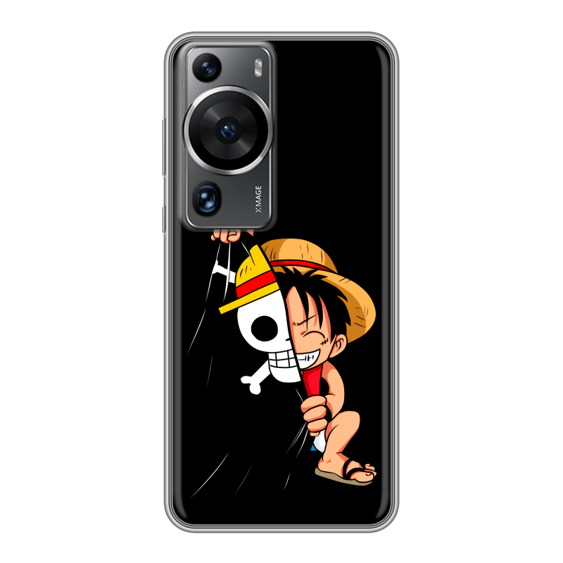 Силиконовый чехол на Huawei P60 с принтом One Piece Ван Пис Силиконовый чехол на Huawei P60 с принтом One Piece Ван Пис