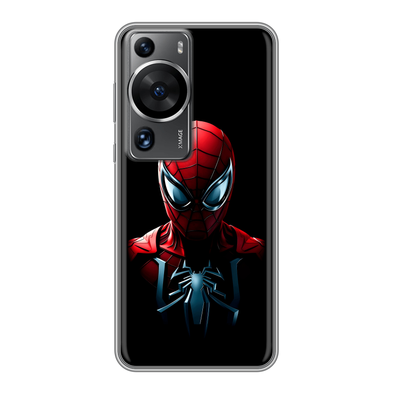 Силиконовый чехол на Huawei P60 с принтом Spiderman Человек паук Силиконовый чехол на Huawei P60 с принтом Spiderman Человек паук
