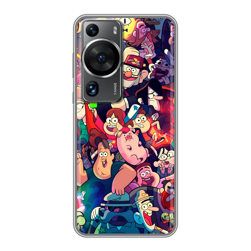 Силиконовый чехол на Huawei P60 с принтом Gravity Falls Гравити Фолз Силиконовый чехол на Huawei P60 с принтом Gravity Falls Гравити Фолз
