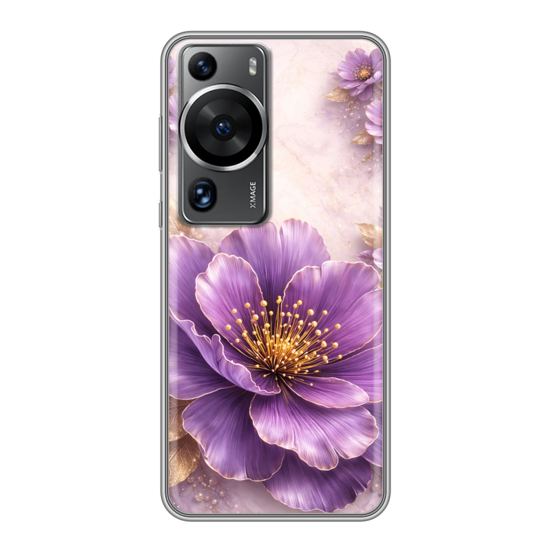 Силиконовый чехол на Huawei P60 с принтом женский Силиконовый чехол на Huawei P60 с принтом женский