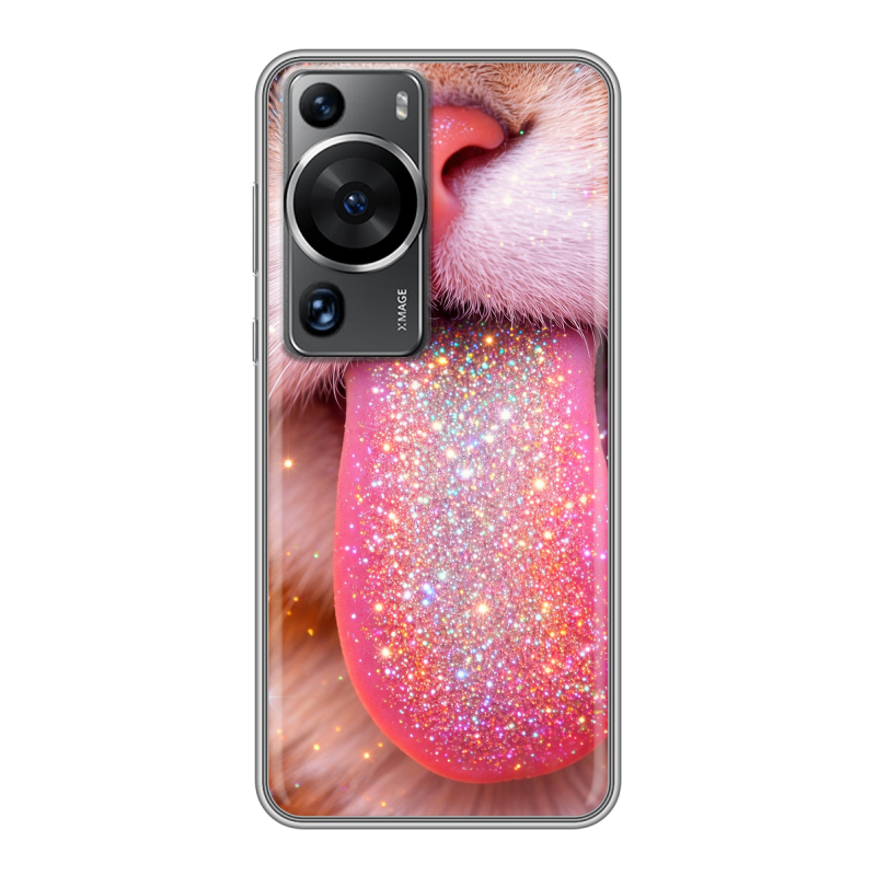 Силиконовый чехол на Huawei P60 с принтом для девочек Силиконовый чехол на Huawei P60 с принтом для девочек