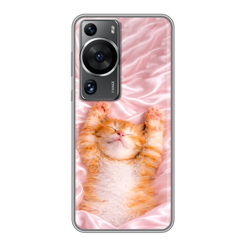 Силиконовый чехол на Huawei P60 с принтом женский Силиконовый чехол на Huawei P60 с принтом женский