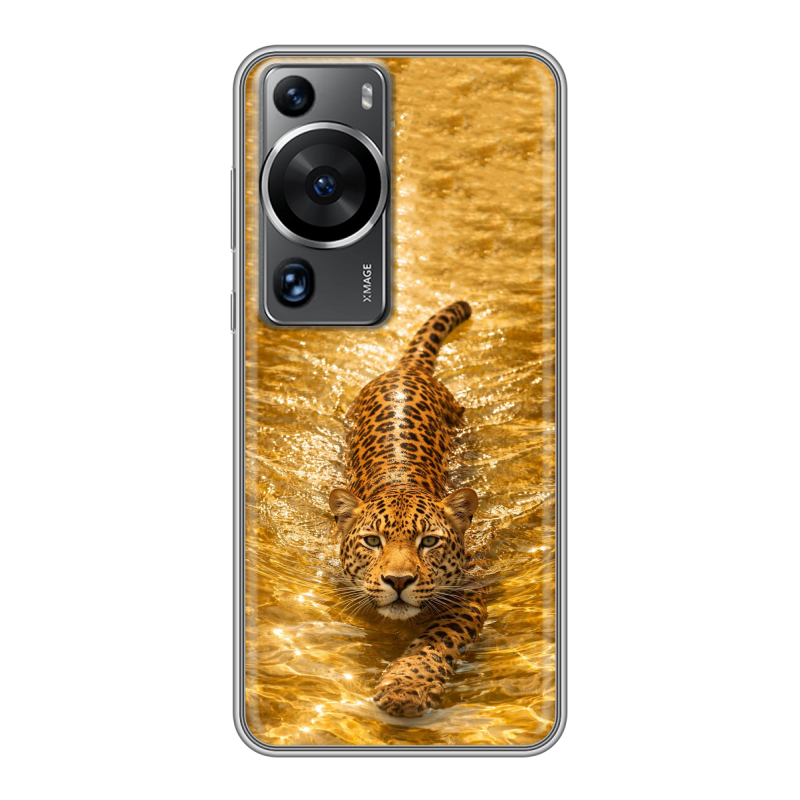 Силиконовый чехол на Huawei P60 с принтом женский Силиконовый чехол на Huawei P60 с принтом женский