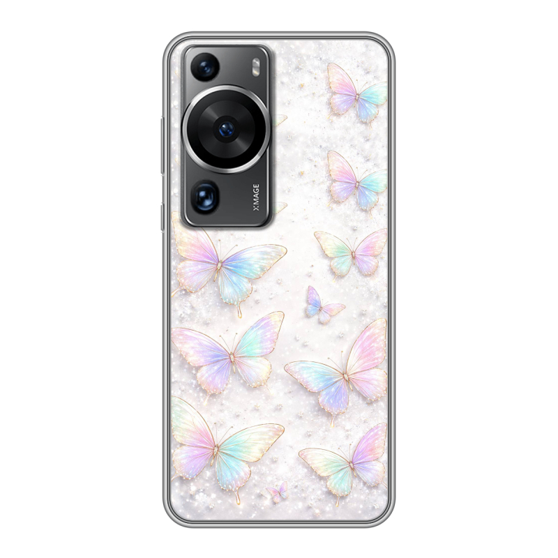 Силиконовый чехол на Huawei P60 с принтом женский Силиконовый чехол на Huawei P60 с принтом женский
