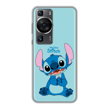 Силиконовый чехол на Huawei P60 Pro с принтом Лило и Стич