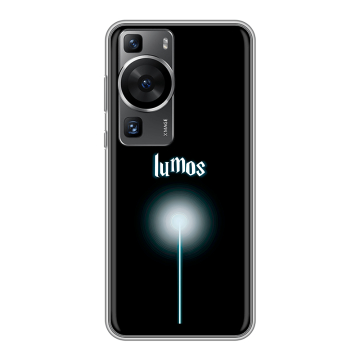 Силиконовый чехол на Huawei P60 Pro с принтом Harry Potter Гарри Поттер