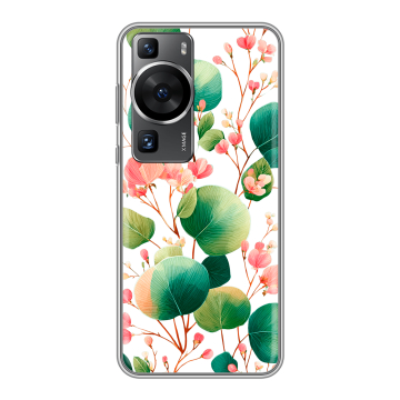 Силиконовый чехол на Huawei P60 Pro с принтом женский Силиконовый чехол на Huawei P60 Pro с принтом женский