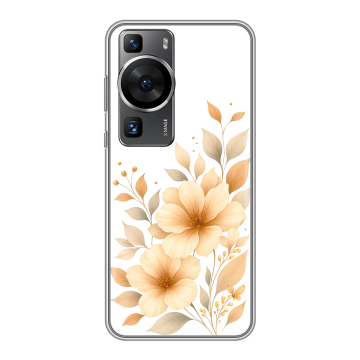 Силиконовый чехол на Huawei P60 Pro с принтом для девушки Силиконовый чехол на Huawei P60 Pro с принтом для девушки