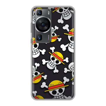 Силиконовый чехол на Huawei P60 Pro с принтом One Piece Ван Пис Силиконовый чехол на Huawei P60 Pro с принтом One Piece Ван Пис