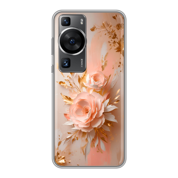 Силиконовый чехол на Huawei P60 Pro с принтом женский Силиконовый чехол на Huawei P60 Pro с принтом женский