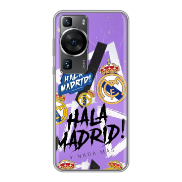 Силиконовый чехол на Huawei P60 Pro с принтом Real Madrid Реал Мадрид