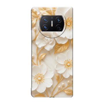 Пластиковый чехол на Huawei Mate X3 с принтом Цветы Пластиковый чехол на Huawei Mate X3 с принтом Цветы