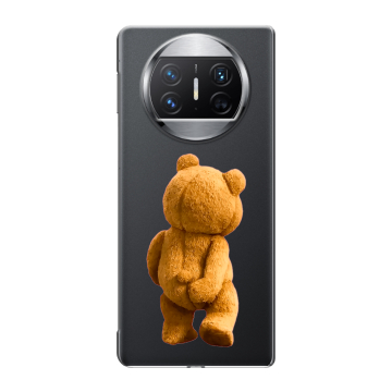 Пластиковый чехол на Huawei Mate X3 с принтом Медведь Пластиковый чехол на Huawei Mate X3 с принтом Медведь