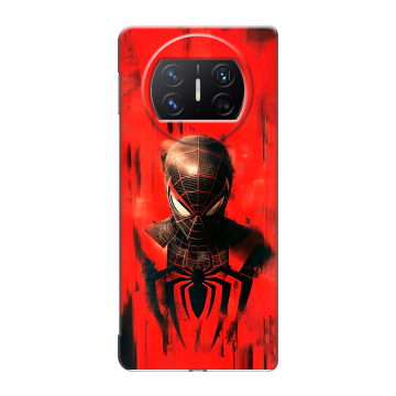 Пластиковый чехол на Huawei Mate X3 с принтом человек паук spiderman Пластиковый чехол на Huawei Mate X3 с принтом человек паук spiderman