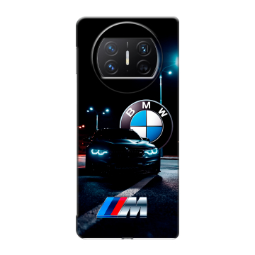 Пластиковый чехол на Huawei Mate X3 с принтом БМВ BMW