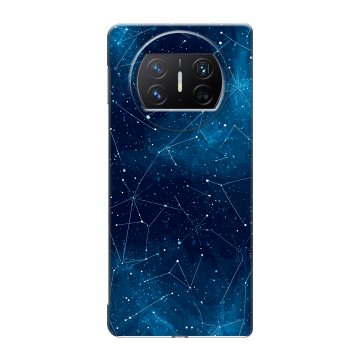 Пластиковый чехол на Huawei Mate X3 с принтом Космос звезды