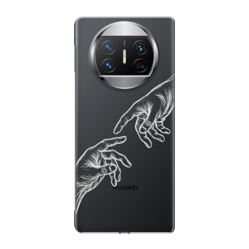Пластиковый чехол на Huawei Mate X3 с принтом Сотворение мира