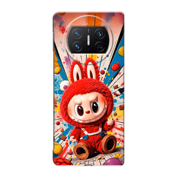 Пластиковый чехол на Huawei Mate X3 с принтом Labubu Лабубу Пластиковый чехол на Huawei Mate X3 с принтом Labubu Лабубу
