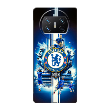 Пластиковый чехол на Huawei Mate X3 с принтом Chelsea Челси