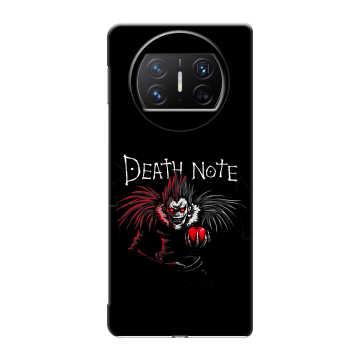 Пластиковый чехол на Huawei Mate X3 с принтом Death note Тетрадь смерти Пластиковый чехол на Huawei Mate X3 с принтом Death note Тетрадь смерти